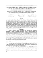 Báo cáo khoa học: 