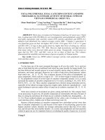 Báo cáo nghiên cứu khoa học: 