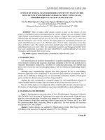 Báo cáo nghiên cứu khoa học: 