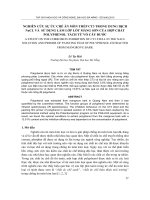 Báo cáo nghiên cứu khoa học: 