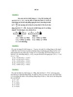 ĐỀ THI THỬ VẬT LÝ SỐ 03 ppt