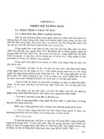 Thiết kế và qui hoạch công trình công nghiệp cơ khí - Chương 5 doc