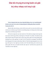 Gia tốc trọng trường luôn có giá trị như nhau với mọi vật pot