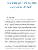 Giải pháp vật lí cho bài toán nhiệt đô thị - Phần 2 pptx