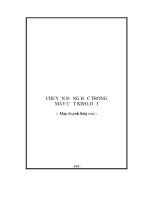 Chuyền động học trong máy cắt kim loại