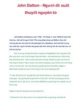 John Dalton - Người đề xuất thuyết nguyên tử potx