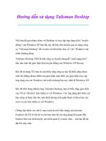 Thủ thuật sử dụng máy tính: Hướng dẫn sử dụng Talisman Desktop pot