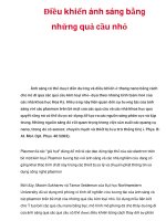 Điều khiển ánh sáng bằng những quả cầu nhỏ docx