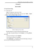 Hướng dẫn sử dụng OpenOffice.org Writer - Chương 3 pdf