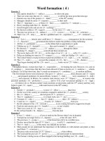 Word formation ( 4 ) ppt