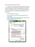 Thủ thuật Windows 7: Phần 2 doc