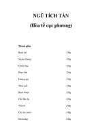 NGŨ TÍCH TÁN (Hòa tễ cục phương) doc