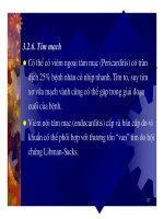 Bài giảng bệnh Lupus đỏ - Lupus erythematosus part 5 ppsx