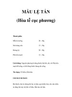 MẪU LỆ TÁN (Hòa tễ cục phương) docx