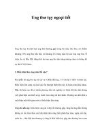 Ung thư tụy ngoại tiết docx