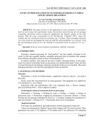 Báo cáo nghiên cứu khoa học: 