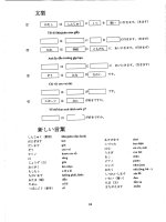 giáo trình tiếng nhật dùng cho người việt nam 1 phần 7 pps