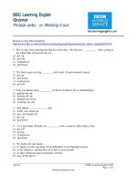 Đề thi toefl tiếng anh của trung tâm BBC - 62 doc