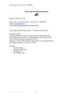 Đồ họa máy tính - Chương 1 potx