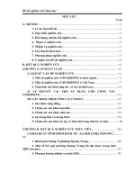 Tìm hiểu thực trạng chăm sóc và bảo vệ sức khỏe bà mẹ, trẻ em  khi có thai p quang trung   TP quy nhơn – t bình định