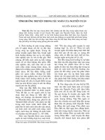 Báo cáo nghiên cứu khoa học: 