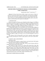 Báo cáo nghiên cứu khoa học: 