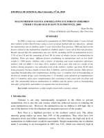 Báo cáo nghiên cứu khoa học: 