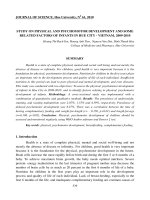 Báo cáo nghiên cứu khoa học: 