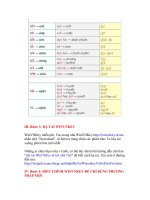 Phương pháp mới gõ tắt chữ Việt phần 2 pptx