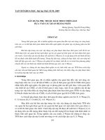 Báo cáo nghiên cứu khoa học: 