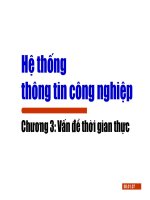 Hệ thống thông tin trong công nghiệp - Chương 3 ppt