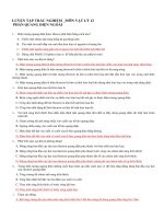 LUYỆN TẬP TRẮC NGHIỆM MÔN VẬT LÝ 12 - PHẦN QUANG ĐIỆN NGOÀI pot