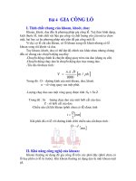 NGUYÊN LÝ CẮT - HỌC TRÌNH 2 TIỆN - CẮT REN - BÀO (XỌC) GIA CÔNG LỖ - BÀI 4 pot