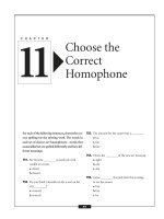 1001 VOCABULARY & SPELLING QUESTIONS phần 8 doc