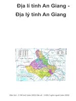 địa lí tỉnh An Giang pot