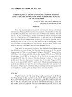 Báo cáo nghiên cứu khoa học: 