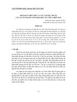 Báo cáo nghiên cứu khoa học: 