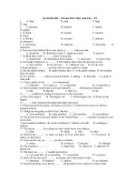 Kỳ thi thử ĐH – CĐ năm 2011 Môn: Anh Văn – T7 pps