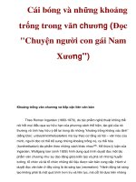 Cái bóng và những khoảng trống trong văn chương (Đọc 