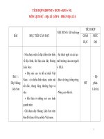 Giáo án tích hợp Địa lý lớp 4 pptx