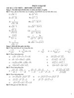 BÀI tập CHUYÊN đề TOÁN 9