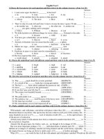 English Test 2 potx