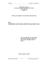 i: HỆ THỐNG NGÂN HÀNG THƯƠNG MẠI VIỆT NAM pptx