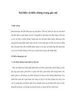 Tai biến và biến chứng trong gây mê potx