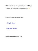 Thêm một mẫu hoa trang trí tường làm từ lõi giấy potx