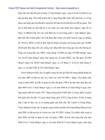 Hướng đi cho chính sách quản lý giá xăng dầu ở Việt Nam hiện nay - 7 ppt