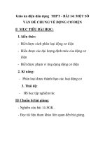 Giáo án điện dân dụng THPT - BÀI 14: MỘT SỐ VẤN ĐỀ CHUNG VỀ ĐỘNG CƠ ĐIỆN pot