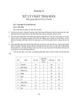 GIÁO TRÌNH LAO ĐỘNG NGHỀ NGHIỆP VÀ MÔI TRƯỜNG - CHƯƠNG 10 pot