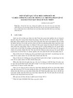 Báo cáo nghiên cứu khoa học: 