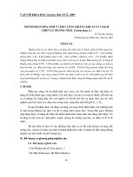 Báo cáo nghiên cứu khoa học: 